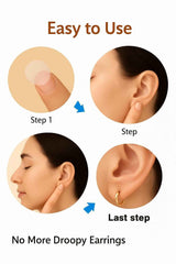 Premium Earlobe Support Patches (100 PCS)